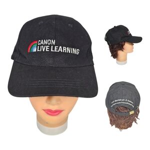 CANON LIVE LEARNING Workshops & Seminars‎ Strapback Baseball Hat Cap Black